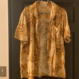 Men’s Hawaiian button down